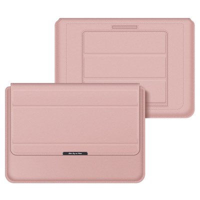 GMO  2免運Apple蘋果MacBook Pro Air 13吋翻蓋折疊支架電腦包平板保護包玫瑰金筆電包收納包