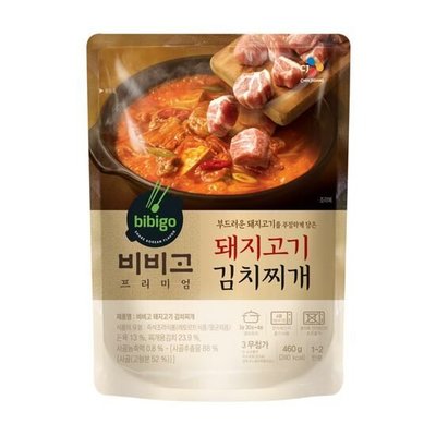 LENTO SHOP - 韓國 CJ Bibigo 비비고  泡菜豬肉湯 豬肉泡菜湯 되지김치찌개 460g