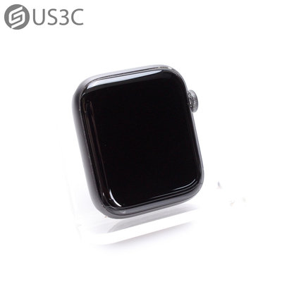 【US3C-台南店】【一元起標】Apple Watch SE 44mm GPS 太空灰 鋁金屬錶框 光學心率感測器 環境光度感測器 二手智慧穿戴裝置