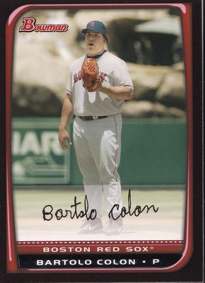 2008 Bowman Bartolo Colon #198