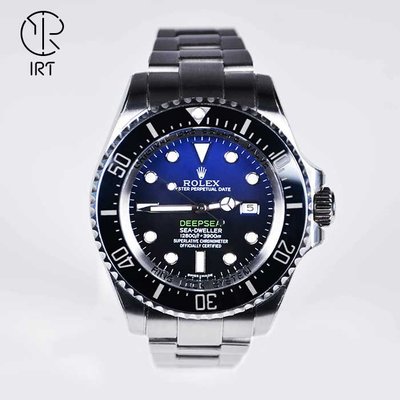 【IRT - 只賣膜】ROLEX 勞力士 深海使 腕錶專用型防護膜 手錶包膜 126660 深潛型漸層