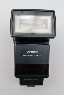 [黑水相機舖] Minolta 4000AF 第一代閃燈 單點觸發可使用