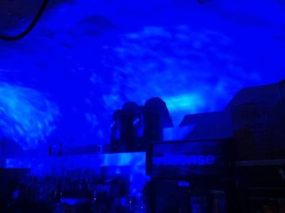 燈光專家) LED 藍光水紋燈~disco~舞台燈~~KTV卡 拉OK~home party**
