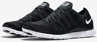 Nike Free Flyknit NSW 5.0 慢跑鞋 赤足 運動鞋 黑色 男女尺寸
