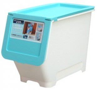 315百貨~LV5001 LV500-1 (中)前開式整理箱(藍)* 6入組 可堆疊/玩具箱 廚房和室客房神明廳物品收納