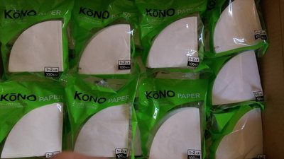 龐老爹咖啡 日本 KONO 河野 名門 錐型濾紙 MD-25 V60 01 100入 1~2人份 酵素漂白 無漂白 二款