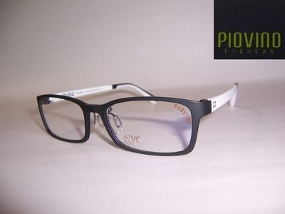 光寶眼鏡城(台南)PIOVINO ,ULTEM最輕鎢碳塑鋼新塑材有鼻墊眼鏡*服貼不外擴*3001/C53C