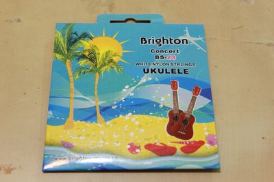 布萊頓 Brighton BS-23, UKULEE 白色琴弦, 23吋專用,烏克麗麗琴弦, 琴弦長580mm