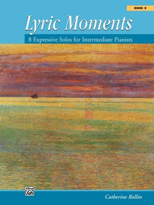 【599免運費】Rollin：Lyric Moments, Book 2 Alfred Music 00-14664