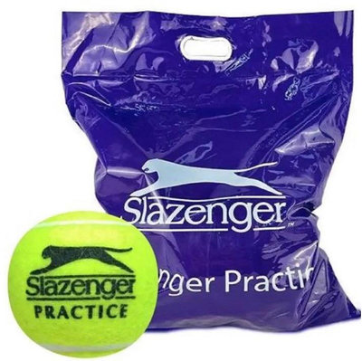 【Slazenger】Practice 無壓練習網球 單顆買 / 一袋60顆裝 SLPC