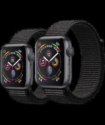 分期 Apple Watch 太空灰色鋁金屬錶殼搭配黑色運動型錶環 40mm GPS 免卡分期 學生分期