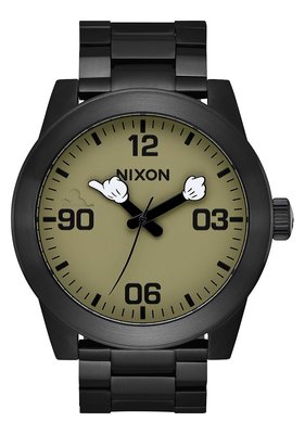 預購 美國帶回 Disney Mickey Mouse x NIXON 聯名限量錶 經典大錶徑米奇耀不銹鋼材質錶帶