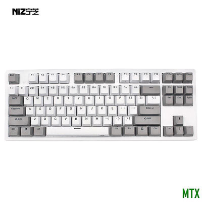MTX旗艦店【】NIZ寧芝防水87電競遊戲水洗3000HZ超級掃描賽事級APEX靜電容鍵盤