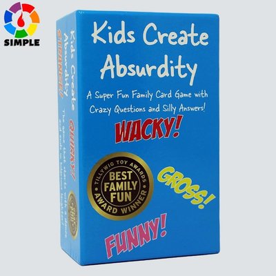 桌遊 桌遊配件Kids Create Absurdity: Laugh Until You Cry! Fun Card