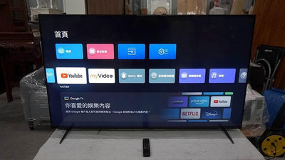 SONY 索尼 日本製 BRAVIA 55吋 4K HDR Google TV 顯示器 LCD電視 XRM-55X90K