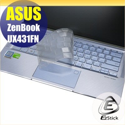 【Ezstick】ASUS UX431 UX431FN 奈米銀抗菌TPU 鍵盤保護膜 鍵盤膜