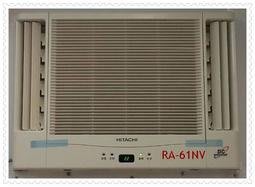 ♠友力 ♠ 【RA-61NV】日立冷氣 標準安裝 變頻冷暖窗型雙吹型 ♠壓縮機日本製造♠