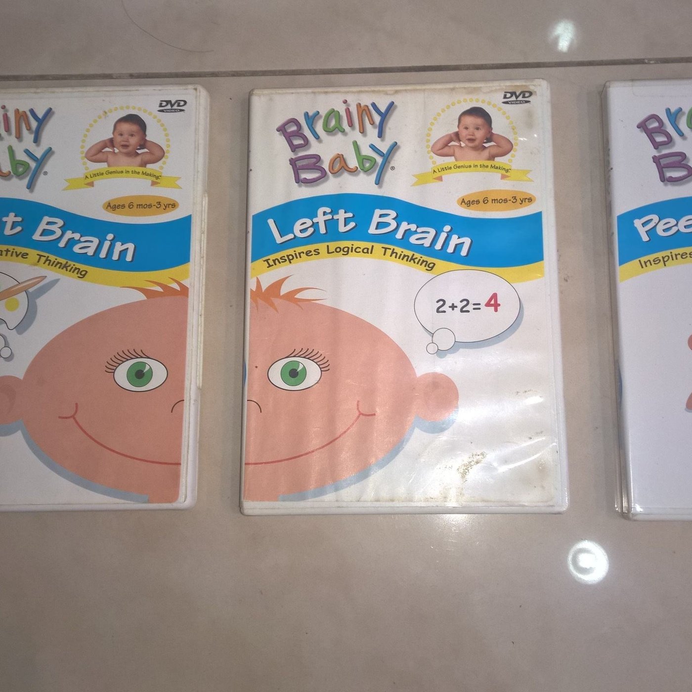  Brainy Baby - Left Brain [VHS]