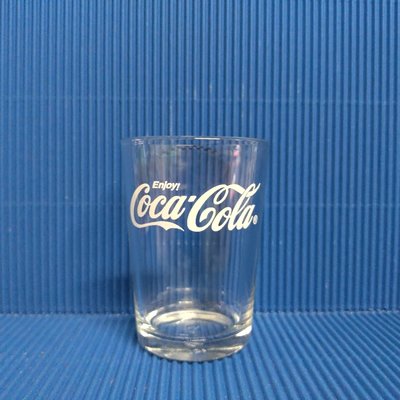 [ 三集 ] 早期 可口可樂 玻璃杯 杯高約:8.5公分 材質:玻璃 F7