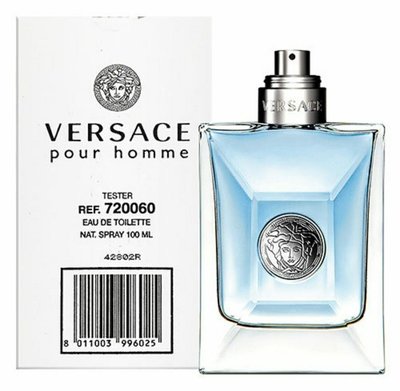 Versace Pour Homme 凡賽斯經典男性淡香水tester/1瓶/100ml-公司正貨