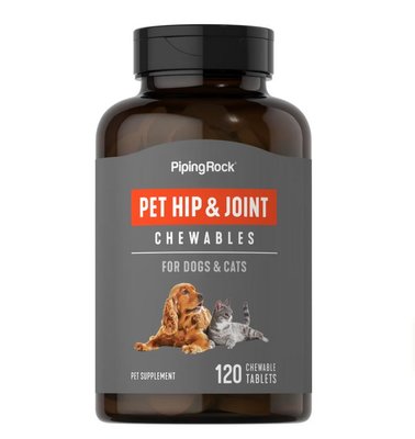 【活力小站】Piping Rock 貓狗骨骼強健 關節保健 Hip & Joint for pets 寵物專用 120顆