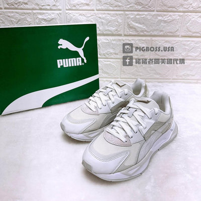 【豬豬老闆】PUMA Mirage Sport Loom Wns 復古 厚底 慢跑鞋 米白 女鞋 38667801