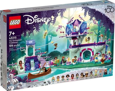 積木總動員 LEGO 43215 Disney 迪士尼公主 神奇樹屋 外盒58*37.5*8.5cm 1016pcs