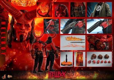 金錢貓雜貨 全新 Hot Toys MMS527 1/6 地獄怪客 血后的崛起 Hellboy 地獄怪客
