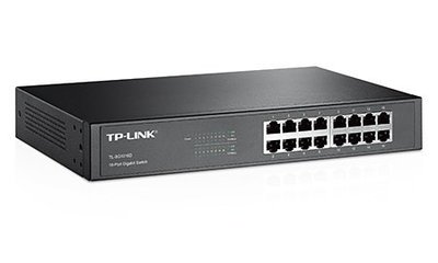 全新含發票~TP-LINK TL-SG1016D 16埠 Gigabit交換器 節能 Hub 集線器