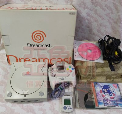 【亞魯斯】 日版 DC SEGA Dreamcast 主機 (盒裝) / 中古商品(看圖看說明)