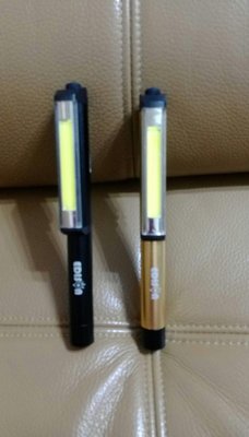 EDISON LED筆狀手電筒_2色(黑，金)