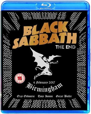 高清藍光碟  Black Sabbath The End Live in Birmingham 演唱會 (藍光BD50)