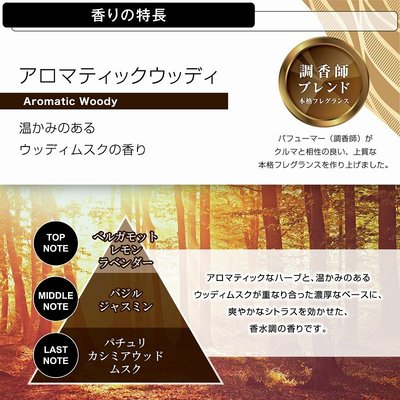 【MINA 米娜日本汽車精品】CARMATE SAI 橢圓 芳香劑 補充 香料 - H1183 木香
