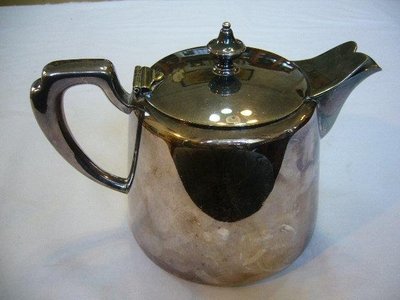 茶壺(12)~英國 E&CO 銀包銅~36411~ELKINGTON PLATE~專利355495~Z 2P 23