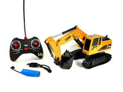仿真充電遙控挖土機-遙控怪手-履帶驅動-挖土車-挖掘機