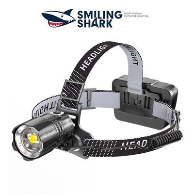 K228 黃光頭燈P100強光超亮led頭戴式頭燈18650 USB可充電變焦6000流明戶外趕海釣魚抓燈-星紀汽車/戶外用品