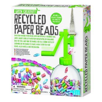4M 美勞創作系列-創意環保串珠 Recycled Paper Beads 美勞DIY 【小瓶子的雜貨小舖】
