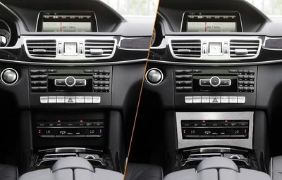 BENZ W212 S212 E200 E250 E300 E63 AMG  冷氣 按鍵 面板裝飾 中控面板 裝飾