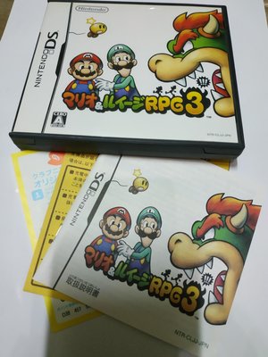 請先詢問庫存量~ NDS 瑪莉歐 路易 RPG 3 NEW 2DS 3DS LL 日規主機可玩