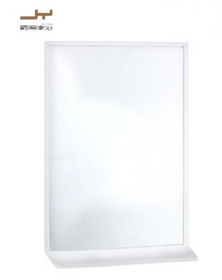 《台灣尚青生活館》JaYung 爵陽衛浴 化妝鏡 明鏡  浴鏡 浴室鏡子 #73267-60 人造石附平台