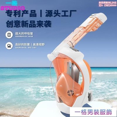 「一格」THENICE全干式游泳裝備成人硅膠浮潛套裝潛水鏡潛水面罩