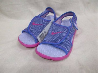【NIKE】~SUNRAY ADJUST 4 調整式兒童涼鞋 兒童運動休閒涼鞋 386520-504 紫色 出清特價