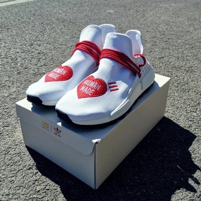 【正品】Human Made x Pharrell x adidas Hu NMD 菲董 EF7223潮鞋