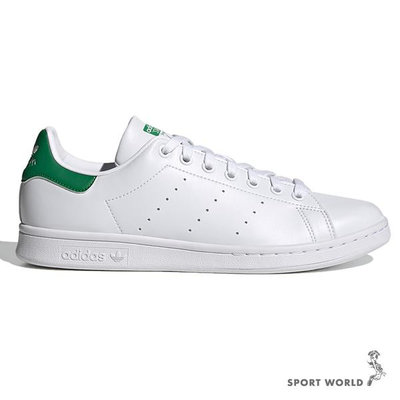 Adidas 男鞋 女鞋 休閒鞋 Stan Smith 綠標 經典款 白 綠【運動世界】FX5502