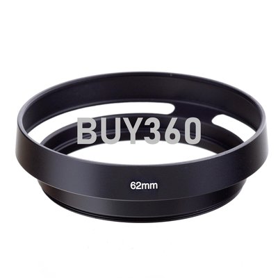 W182-0426 for 黑色Leica徠卡遮光罩62mm 鏡頭金屬斜型鏤空罩 挖空遮光罩