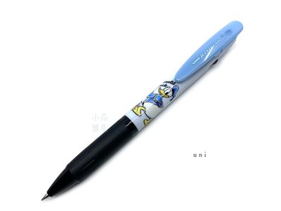 日本 uni 迪士尼系列 0.5mm 三色溜溜筆（SXE3-504D-05 DN BACK唐老鴨＆奇奇蒂蒂）