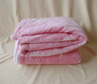 (愛嘉坊) 日本西川 ChocoLiv 雙人法蘭絨被套雙層毛毯子被子 150*210 粉色 手提袋裝 送禮自用