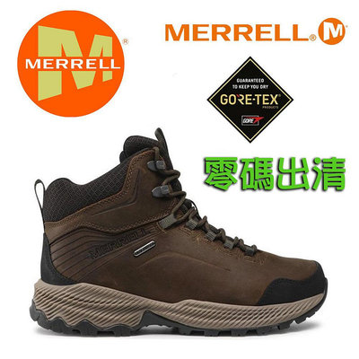 Merrell 高筒登山鞋 Forestbound Mid 男鞋 軍綠黑 防水戰術鞋  戶外  郊山  ML16497
