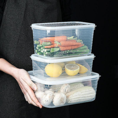 【現貨】級保鮮盒冰箱收納盒凍肉盒水果蔬菜密封冰箱盒防止串味整理盒