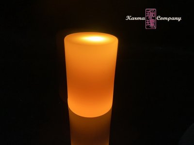 珈瑪-14小時LED蠟燭燈-中型*1粒(USB充電附電源線)-宗黃色LED純蠟蠟燭防水電子蠟燭燈供佛燈充電式蠟燭充電蠟燭